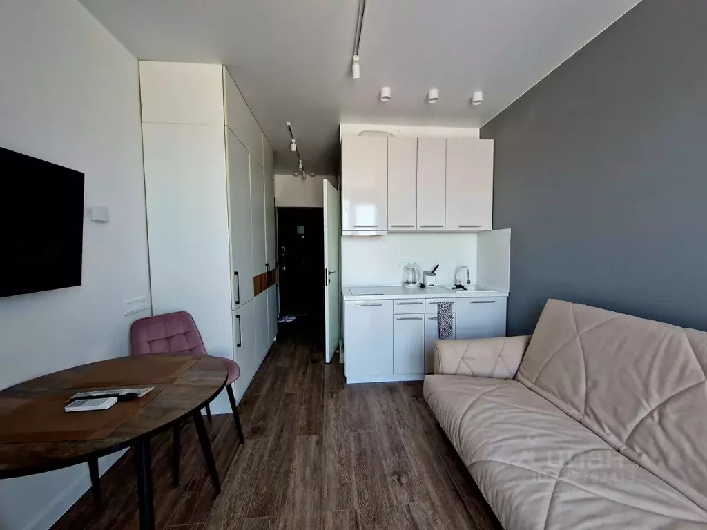 Студия Краснодарский край, Сочи Бытха мкр, ул. Ясногорская, 16/8к2 ... - Фото 1