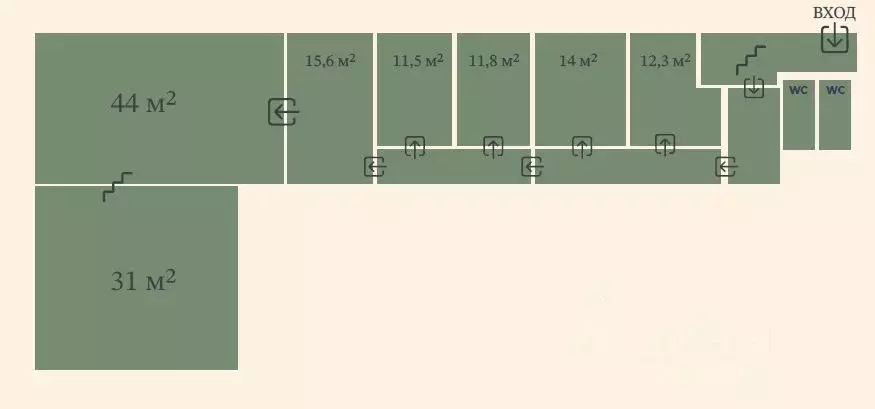 Офис в Москва Хохловский пер., 10С7 (169 м) - Фото 1