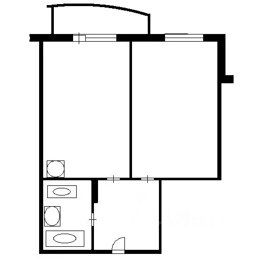 2-к кв. Новосибирская область, Новосибирск ул. Дуси Ковальчук, 248 ... - Фото 2