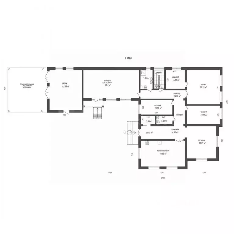 Коттедж в Тюменская область, Тюмень  (320 м) - Фото 1