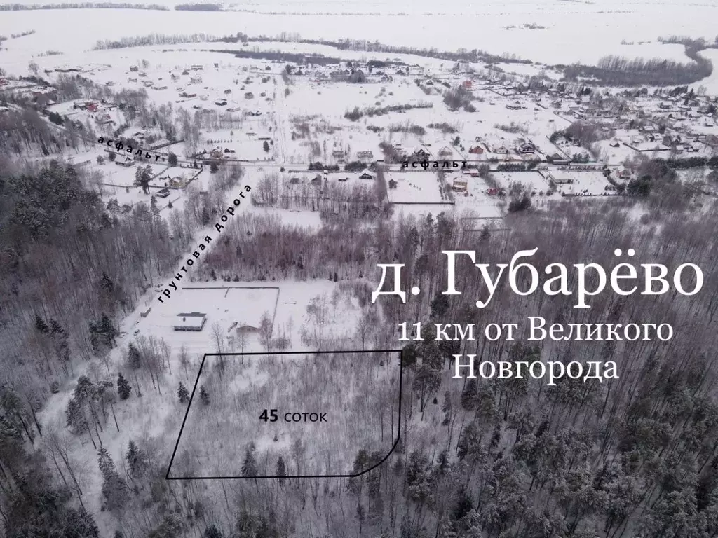 Участок в Новгородская область, Новгородский район, Савинское с/пос, ... - Фото 2