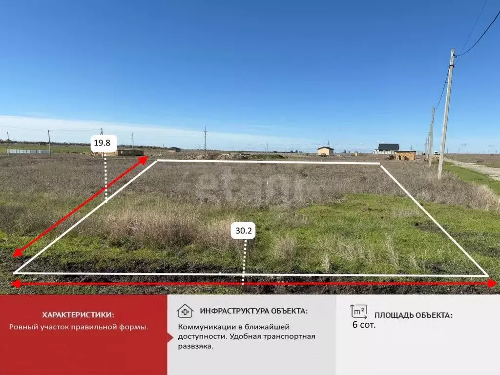 Участок в Крым, Симферопольский район, с. Мирное  (6.0 сот.) - Фото 0