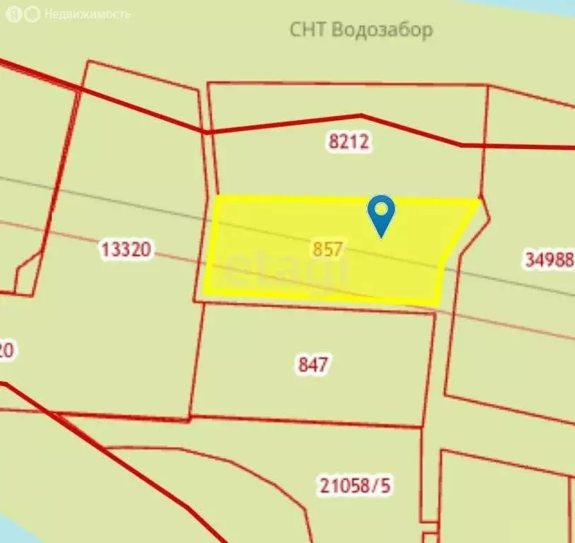 Участок в Казань, коллективный сад № 6 СНТ ОАО КМПО (2.1 м) - Фото 1