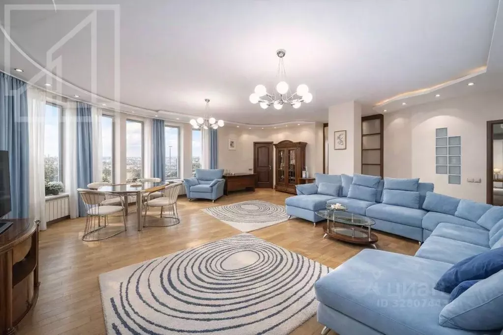 3-к кв. Москва Большая Грузинская ул., 37С2 (127.0 м) - Фото 1
