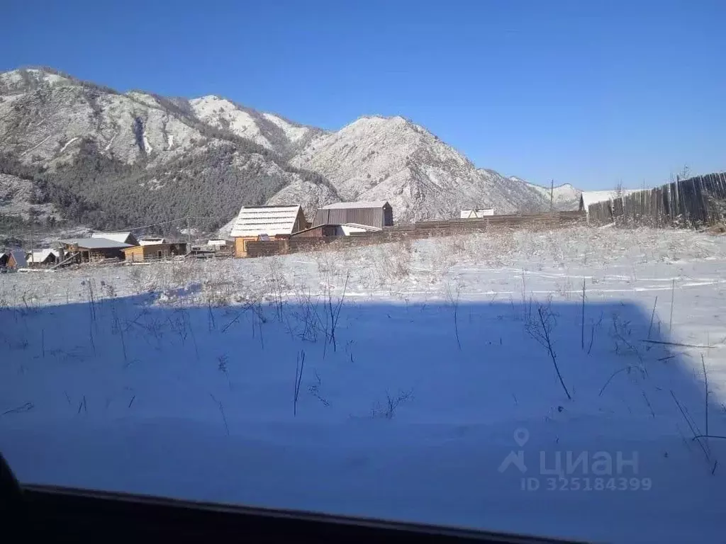 Участок в Алтай, Чемальский район, с. Чемал ул. Майская, 16 (12.0 ... - Фото 1