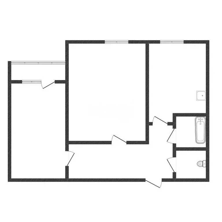 2-комнатная квартира: Черкесск, улица Свободы, 62Ф (59.6 м) - Фото 1