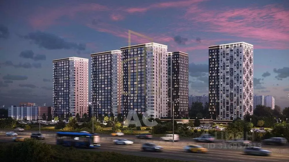 Студия Московская область, Реутов Эво жилой комплекс, к5 (28.0 м) - Фото 0