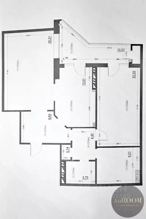 2-к кв. Волгоградская область, Волжский ул. Александрова, 20 (95.9 м) - Фото 1