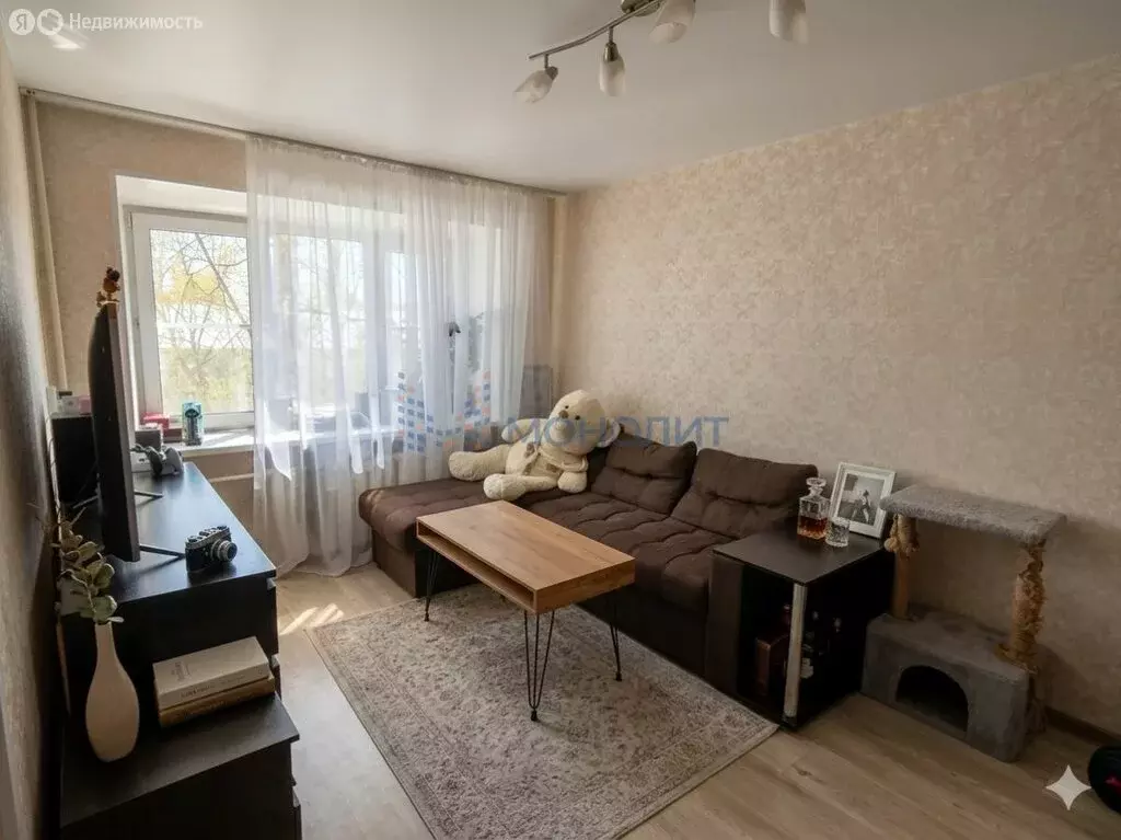 1-комнатная квартира: Нижний Новгород, Завкомовская улица, 6к2 (30.9 ... - Фото 2