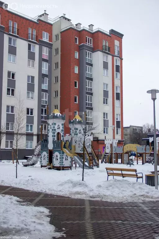 1-комнатная квартира: Калининград, Коммунистическая улица, 26 (37.12 ... - Фото 1