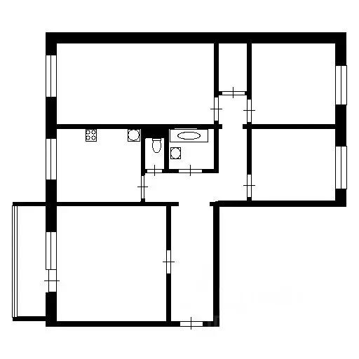 4-к кв. Алтайский край, Барнаул ул. Малахова, 85 (86.0 м) - Фото 1