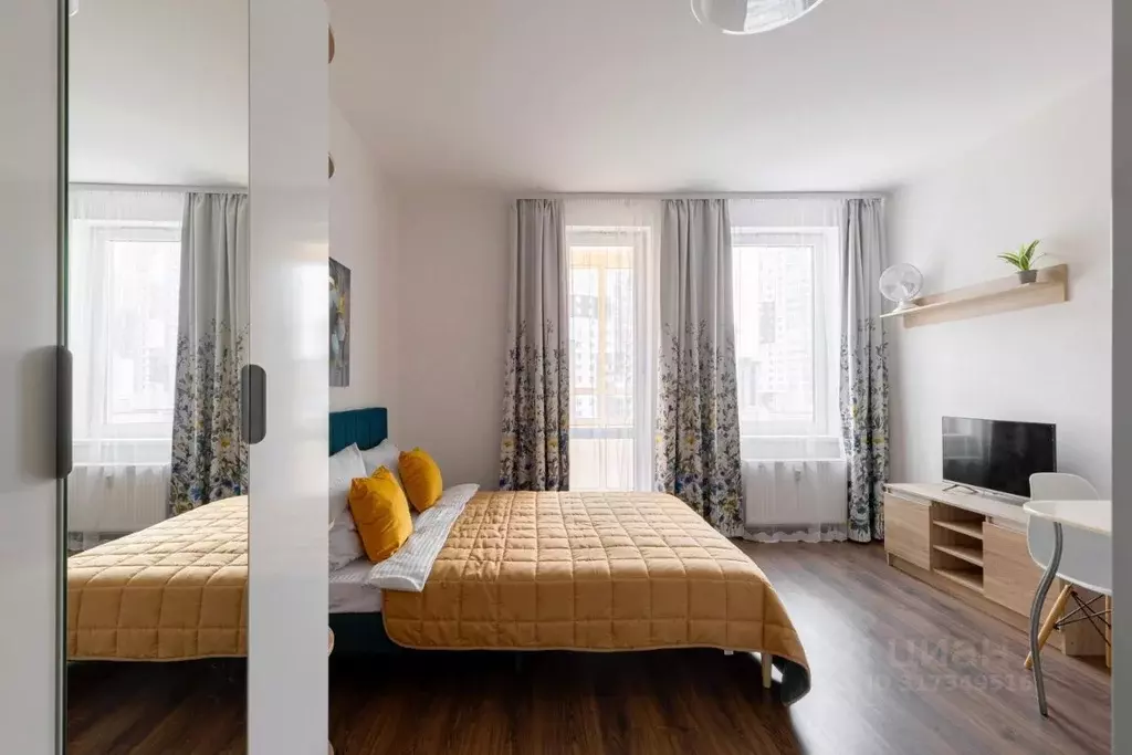 1-к кв. Санкт-Петербург аллея Арцеуловская, 21 (22.0 м) - Фото 1