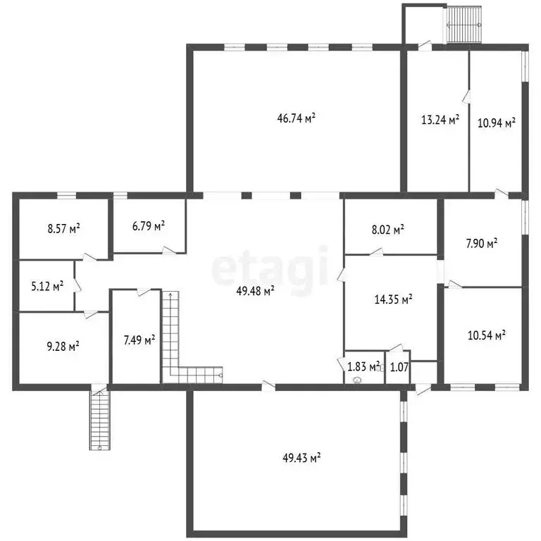 Дом в Павловск, улица Луначарского (696.8 м) - Фото 1