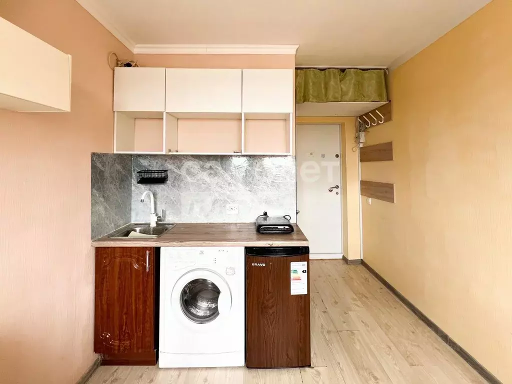 Студия Московская область, Домодедово Западный мкр, ул. Лунная, 1к1 ... - Фото 1