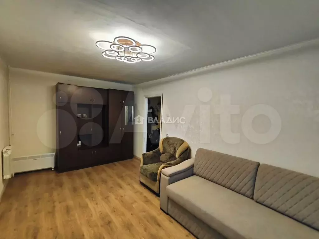 1-к. квартира, 36 м, 1/9 эт. - Фото 1