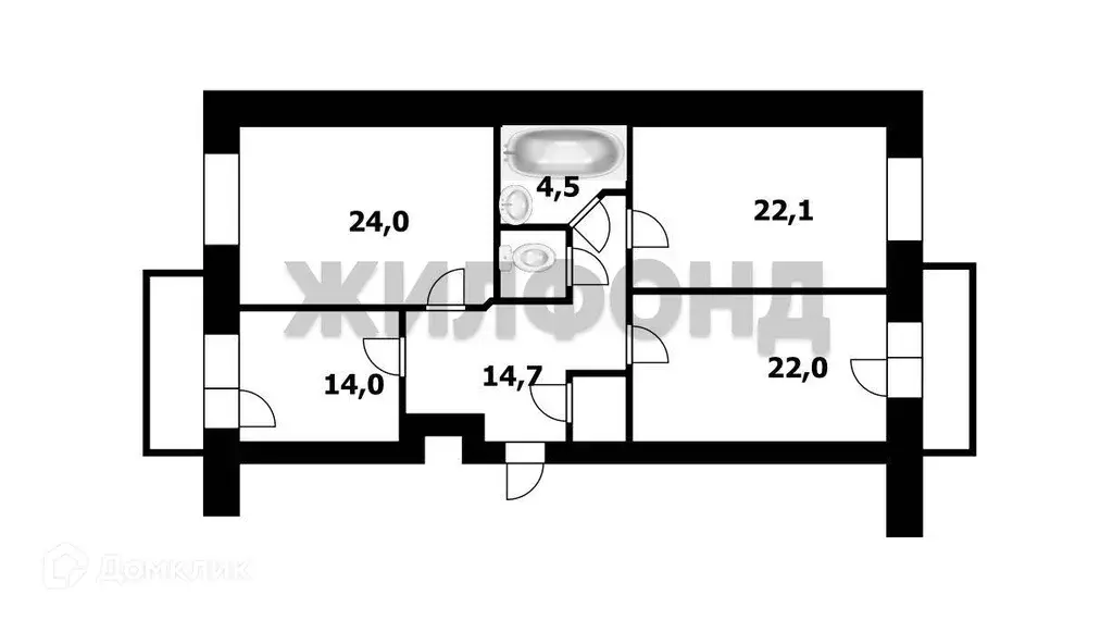 Продаётся 3-к квартира, 105 м - Фото 0