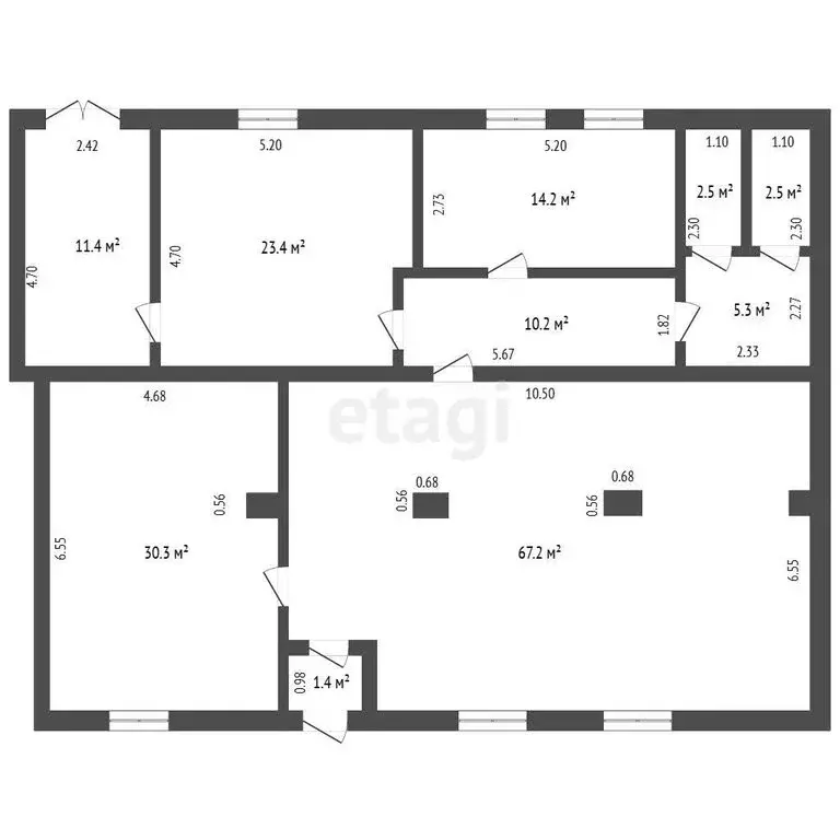 Торговая площадь (168.4 м) - Фото 1