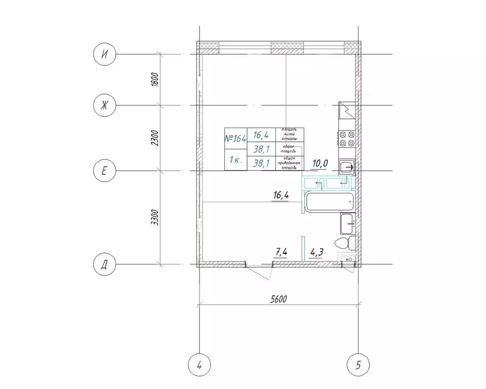 1-к кв. Приморский край, Большой Камень ул. Ленина, 14 (38.1 м) - Фото 1