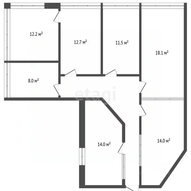 Офис в Псковская область, Псков Октябрьский просп., 56 (18 м) - Фото 2