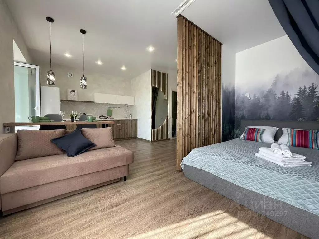 1-к кв. Алтайский край, Барнаул Партизанская ул., 92 (36.0 м) - Фото 1