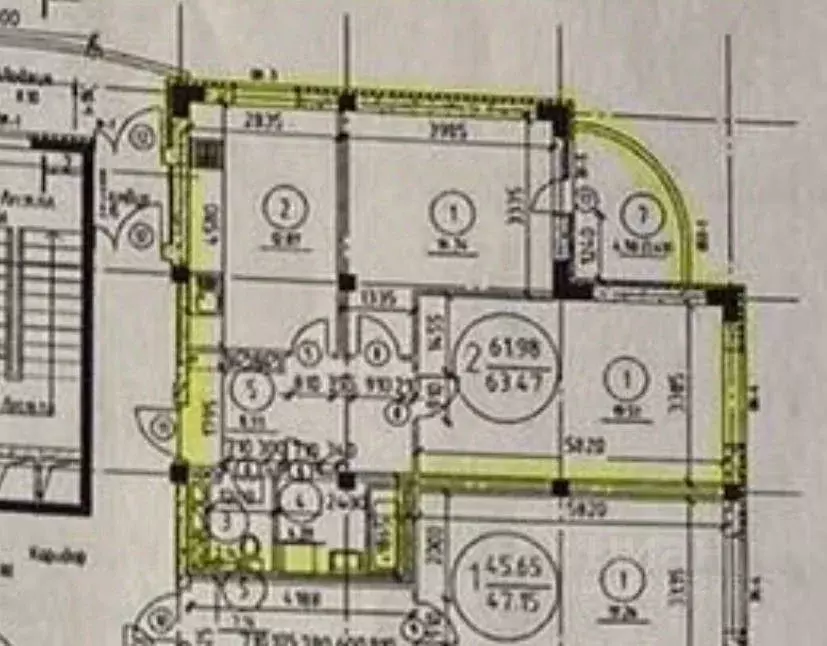 2-к кв. Пермский край, Пермь Уинская ул., 37 (61.9 м) - Фото 2