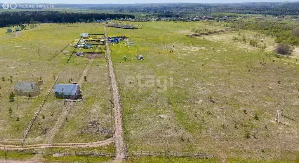 Участок в Пермский муниципальный округ, деревня Большакино (10 м) - Фото 1