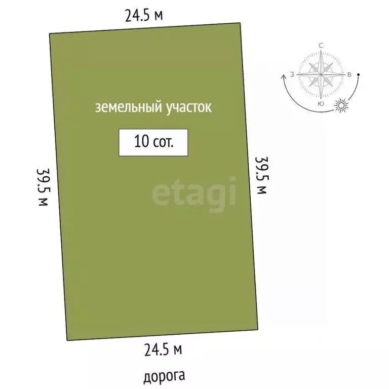Участок в Тюменская область, Нижнетавдинский район, Березка СНТ  (10.0 ... - Фото 1