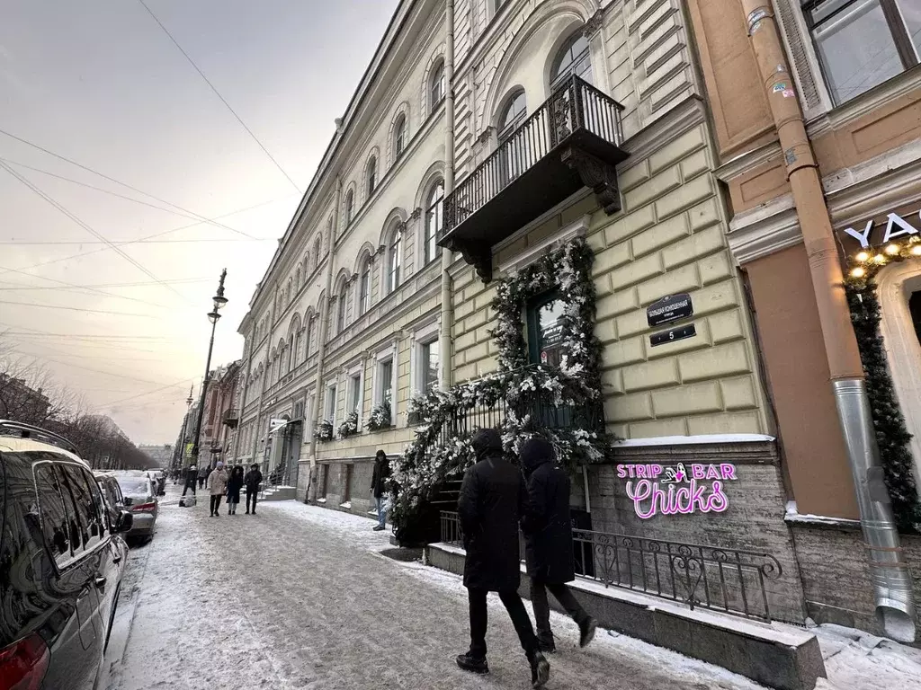 Помещение свободного назначения в Санкт-Петербург Большая Конюшенная ... - Фото 1