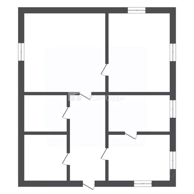 3-к кв. Кемеровская область, Новокузнецк ул. Зорге, 48 (63.0 м) - Фото 2