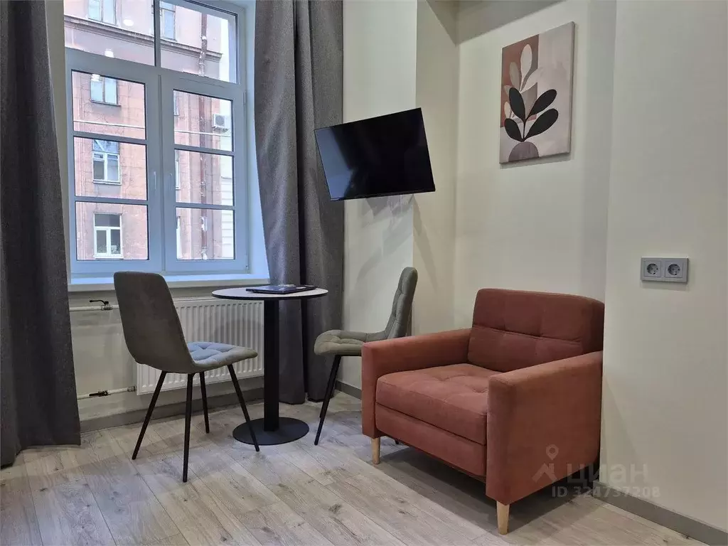 Студия Санкт-Петербург ул. Константина Заслонова, 8Б (18.0 м) - Фото 1