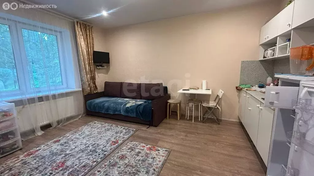 Квартира-студия: деревня Юкки, Тенистая улица, 10к1 (27 м) - Фото 1