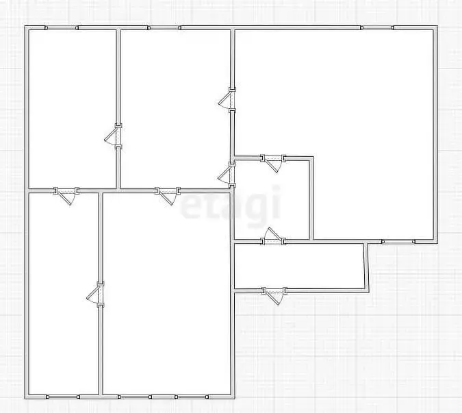 Дом в Белгородская область, Корочанский район, Бехтеевское с/пос, с. ... - Фото 2