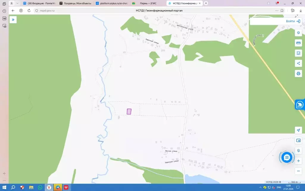 Участок в Пермский край, Пермский муниципальный округ, с. Башкултаево ... - Фото 1