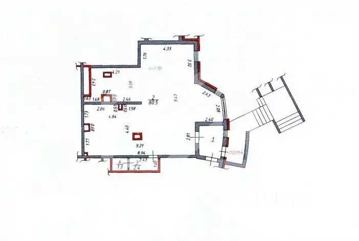 Помещение свободного назначения в Московская область, Химки ул. ... - Фото 2