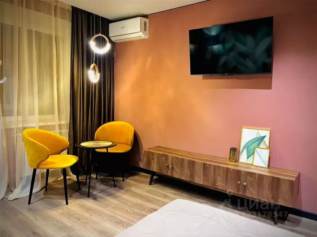 1-к кв. Липецкая область, Липецк Октябрьская ул., 1 (34.0 м) - Фото 1