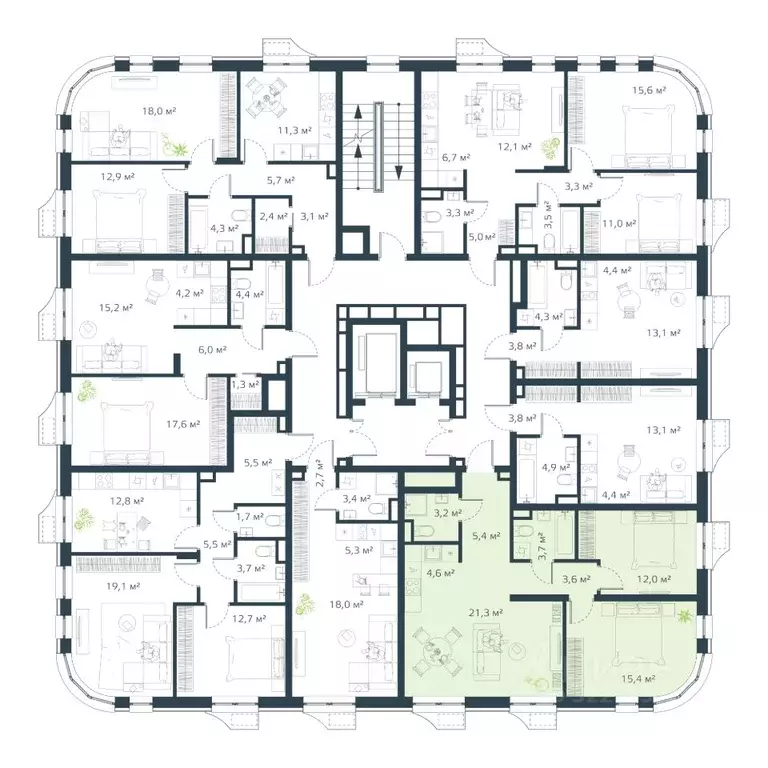 3-к кв. Приморский край, Владивосток Дом на Востоке жилой комплекс, ... - Фото 1