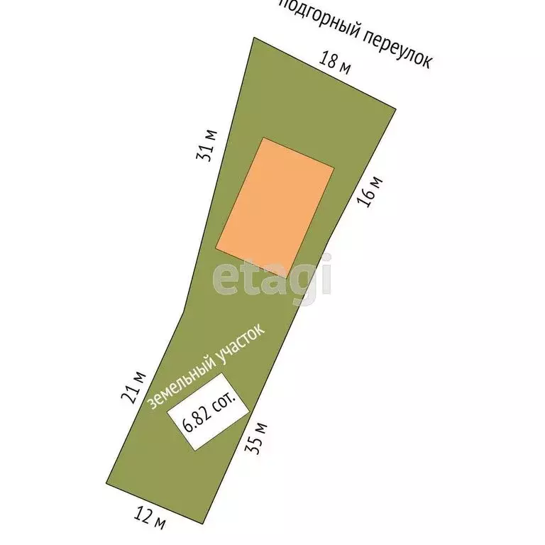 Дом в Заводоуковск, Подгорный переулок (117 м) - Фото 1