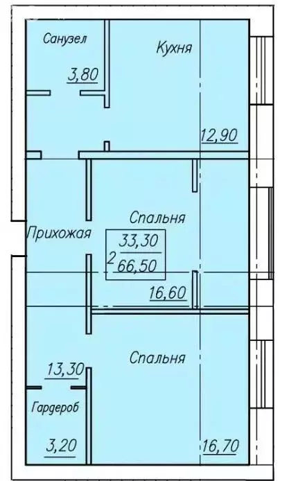 2-комнатная квартира: Оренбург, микрорайон Ростоши, Новая улица, 50/3 ... - Фото 0