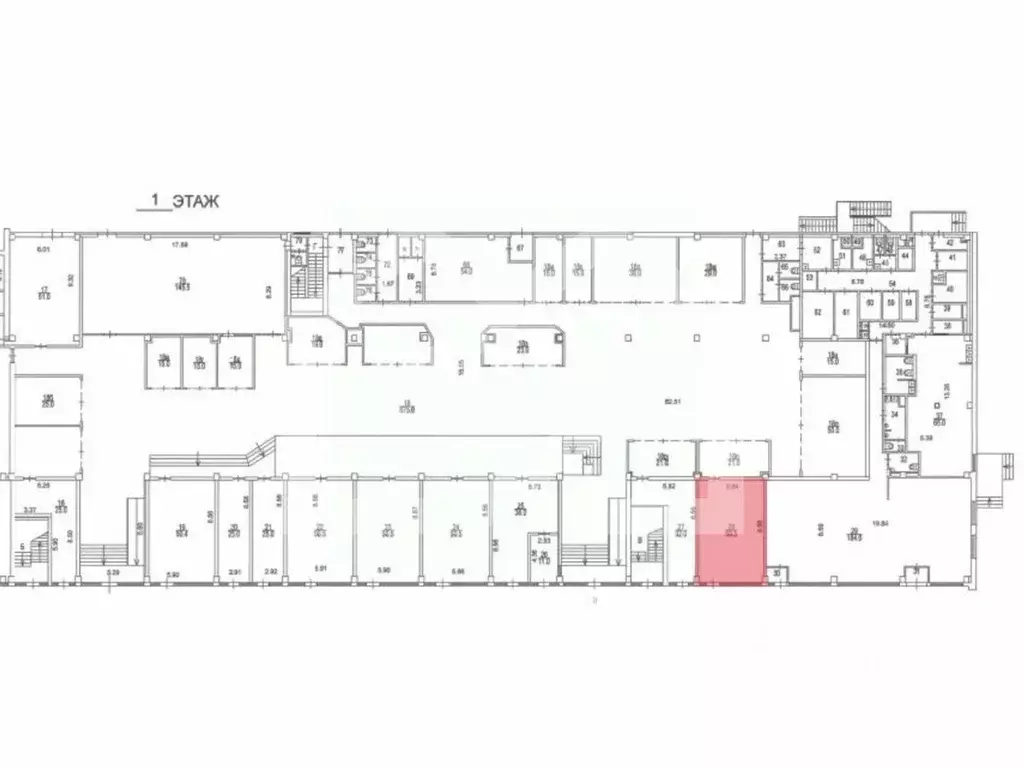 Помещение свободного назначения в Москва Электродная ул., 2С32 (51 м) - Фото 2