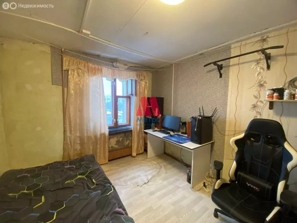 1к в 4-комнатной квартире ( м) - Фото 1