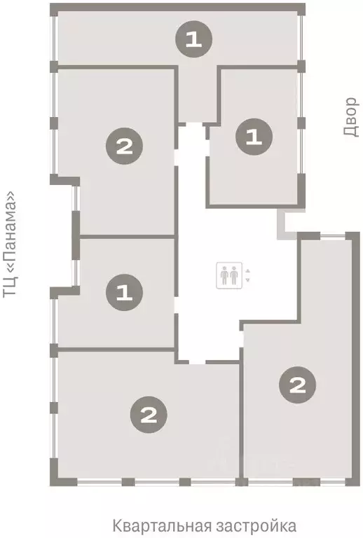 1-к кв. Тюменская область, Тюмень Мысовская ул., 26к1 (38.98 м) - Фото 1