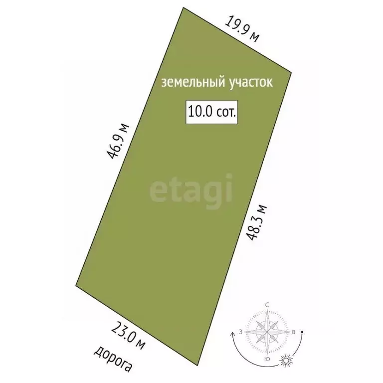 Участок в Саха (Якутия), Якутск Баал Заимката тер., ул. Сайдыы, 34/2 ... - Фото 1