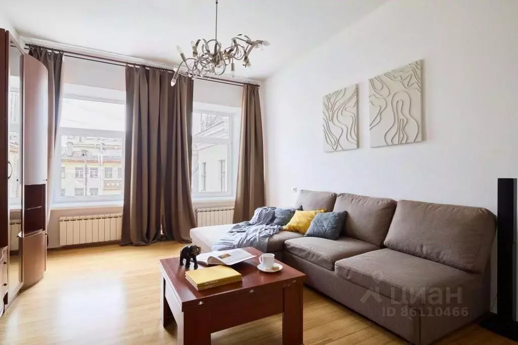 2-к кв. Санкт-Петербург Поварской пер., 15 (60.0 м) - Фото 0