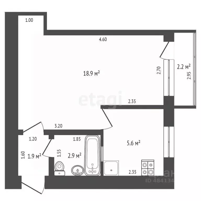 1-к кв. Краснодарский край, Геленджик Красногвардейская ул., 81 (30.0 ... - Фото 1