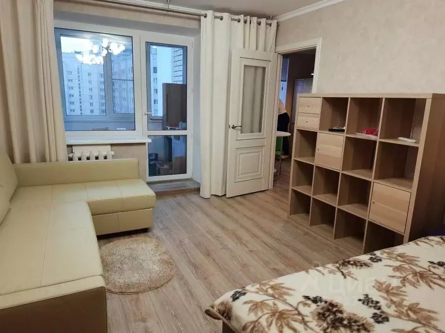 1-к кв. Воронежская область, Воронеж ул. 40 лет Октября, 14 (39.0 м) - Фото 1