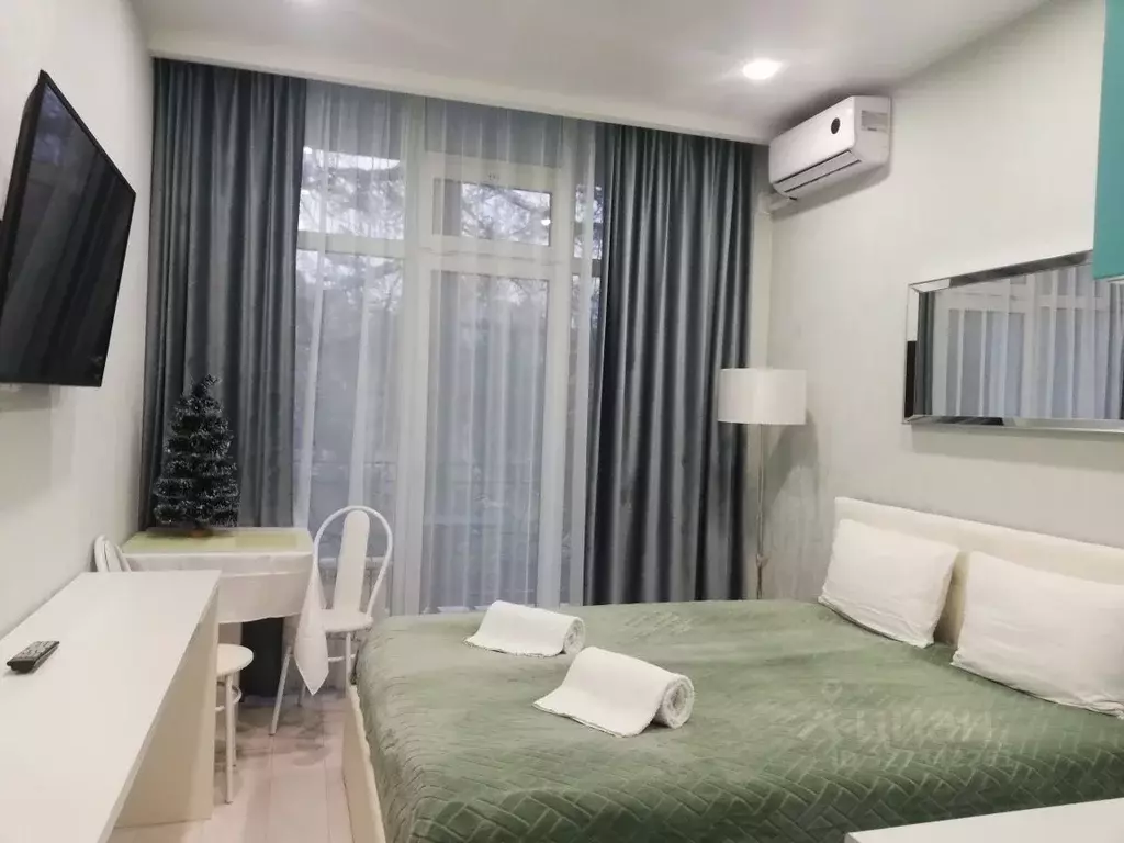 Студия Краснодарский край, Сочи Светлана мкр, ул. Депутатская, 10Д ... - Фото 1