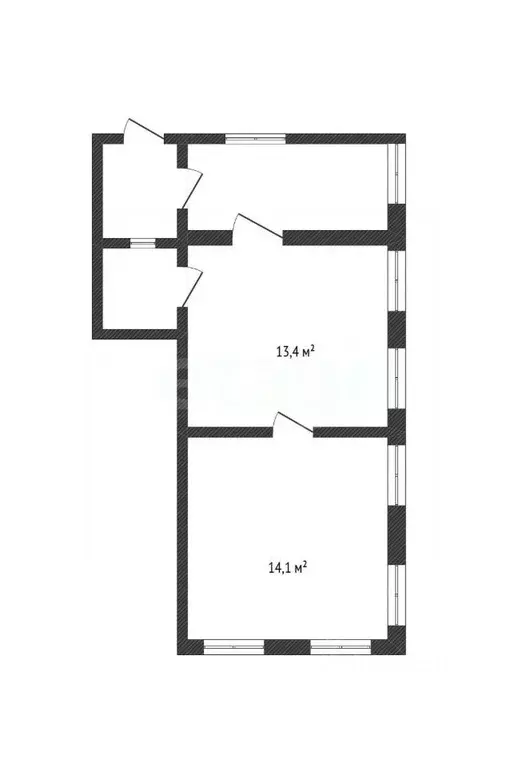 2-к кв. Белгородская область, Белгород ул. Николая Чумичова, 92А (39.0 ... - Фото 2