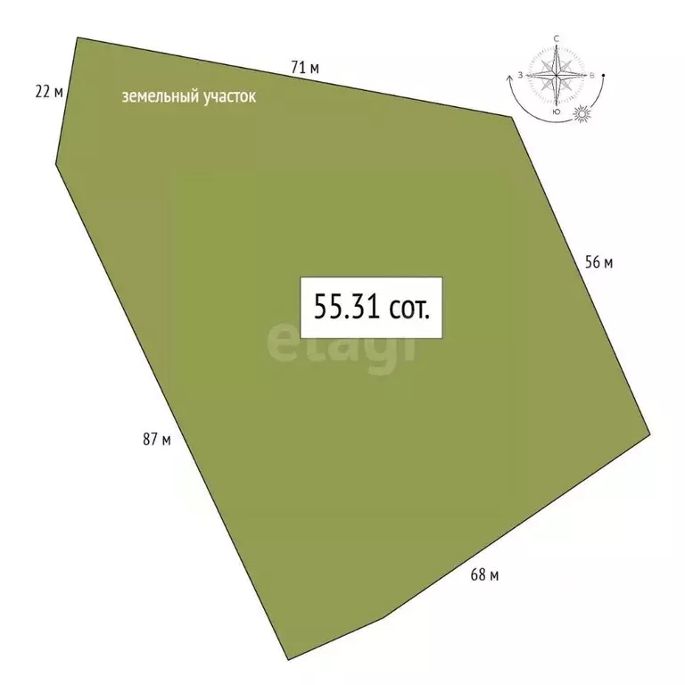 Участок в Алтай, Чемальский район, с. Чемал  (55.31 сот.) - Фото 2