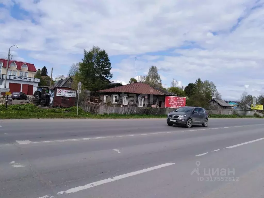 Участок в Коми, Сыктывдинский район, с. Выльгорт Шоссейная ул. (8.0 ... - Фото 1