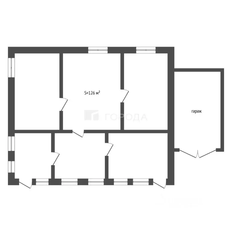 Дом в Алтайский край, Новоалтайск Северный мкр, 1-й кв-л, 11 (126 м) - Фото 2